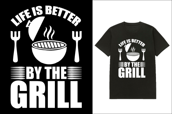 BBQ T-shirt Design 1: A Designer’s Review for Embroidery Projects