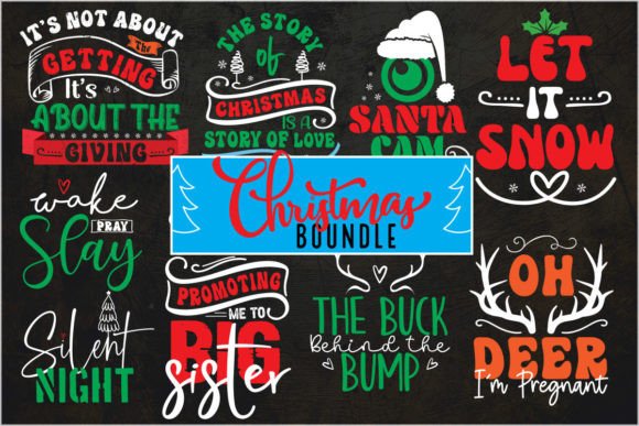 Christmas Mega Bundle T Shirt Design Review