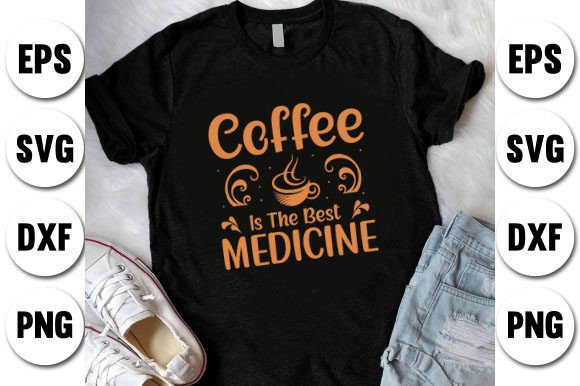 Coffee T-shirt Design Quote Review